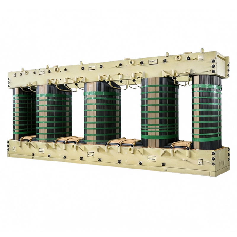 Noyau de transformateur de puissance rempli d'huile &agrave; haute capacit&eacute; de surcharge &agrave; induction magn&eacute;tique &eacute;lev&eacute;e